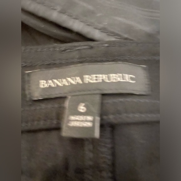 Banana Republic Stretch Cargo Black 6 - Picture 5 of 8